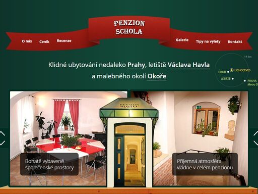 klidné ubytování nedaleko prahy, letiště václava havla (ruzyně) a krajinné oblasti okolí okoře a budče najdete u nás v obci lichoceves - noutonice