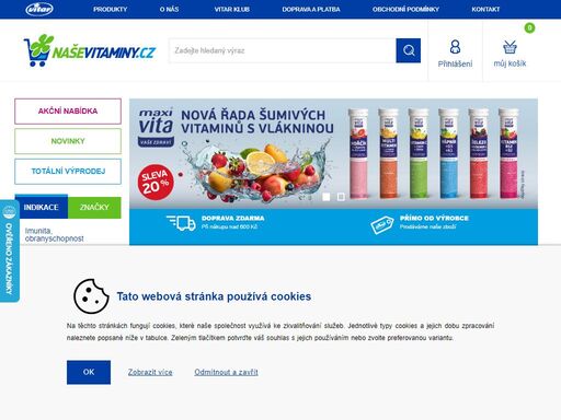 kupujte doplňky stravy s obsahem vitaminů a minerálních látek pohodlně online přímo od českého výrobce vitar. mezi naše značky patří maxi vita, energit, revital, vitar, revitalon, vyprošťovák, ovocé, irbis, emve či vitar veterinae. současně jsme výhradním distributorem produktů značek capri-sun a predator.
