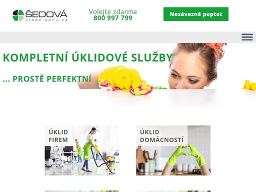 šedová clean service - uklidí domácnosti, firmy