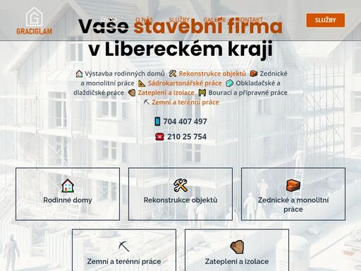 hledáte spolehlivou stavební firmu v liberci? nabízíme výstavbu domů, rekonstrukce i drobné stavební práce. rychle, kvalitně a za rozumnou cenu.