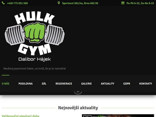 navštivte hulk gym! posilovna s největší cvičební plochou v brně – králově poli, parkováním zdarma a přátelskými cenami. hulk mezi posilovnami.