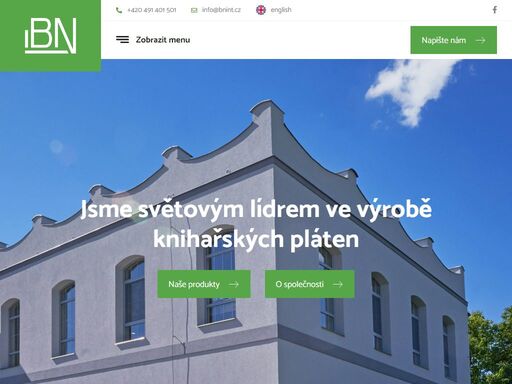 jsme již více než 100 let tradičním výrobcem v oblasti textilních knihařských pláten, textilních a papírových potahových materiálů na cestovní pasy a podkladových textilií na smirková plátna.