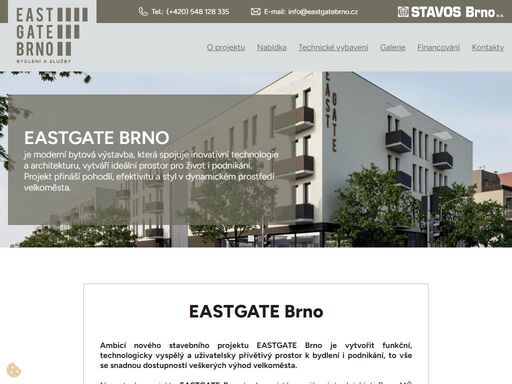 ambicí nového stavebního projektu eastgate brno je vytvořit funkční, technologicky vyspělý a uživatelsky přívětivý prostor k bydlení i podnikání, to vše se snadnou dostupností veškerých výhod velkoměsta.