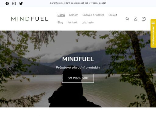 nabízíme rychlé dodání přímo k vám domů. tak proč čekat? začněte objevovat svět přírodních produktů s mindfuel ještě dnes! garantujeme 100% spokojenost nebo vrácení peněz.