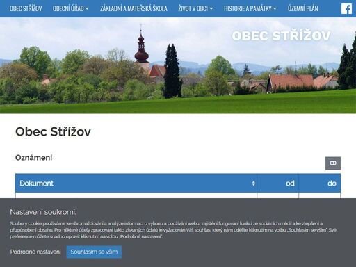 navštivte obec střížov. je to malá obec s více než dvěma sty obyvatel, vzdálená deset kilometrů na jih od českých budějovic.