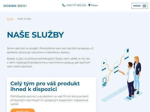 jsme návrháři a vývojáři webů, e-shopů a aplikací.