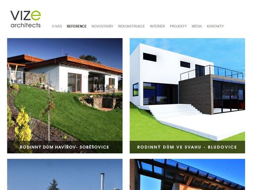 architektonické studie, projekty interiérů,..