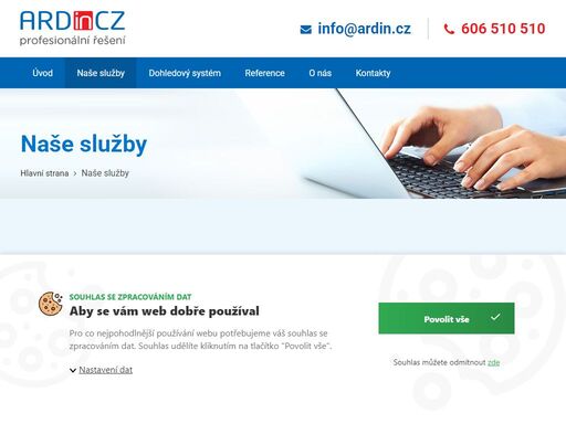 naše společnost při správě zákaznických it infrastruktur využívá svých mnohaletých zkušeností, vlastního týmu vyškolených it specialistů. nabízíme kompletní it správu, pronájem serverů i webové služby. kontaktujte nás.