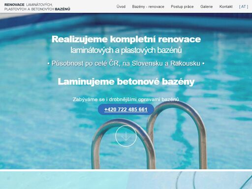 renovace, opravy laminátových a plastových bazénů, laminování betonových bazénů po celé čr: michal vágner kolín.