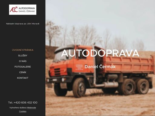 nabízíme přepravu sypkých stavebních materialů a odvoz suti. možno i výkopové práce bagrem a dovoz betonu autodomíchávačem.