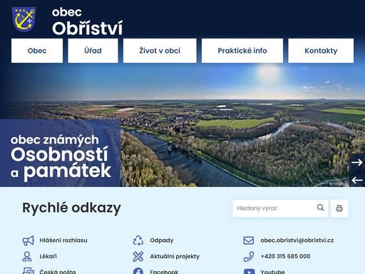 oficiální stránky obce