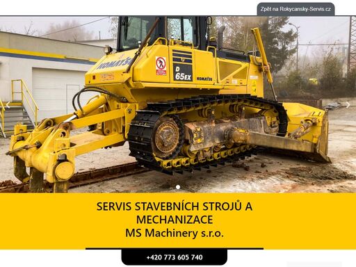 společnost ms machinery se zabývá opravou a servisem stavebních strojů všech značek. zaměřujeme se taktéž na opravu elektrických a hydraulických sytémů. provádíme diagnostiku nejmodernějšími zařízeními. naše služby poskytujeme na místě určení dle potřeby zákazníka.