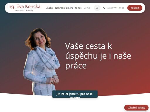vaše cesta k úspěchu je i naše práce. účetní firma s dlouholetou praxí. pomáháme firmám již od roku 1996. 