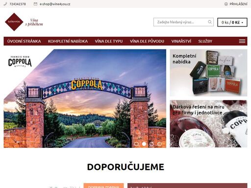o nás. uvědomujeme si, že ochutnat víno neznamená jen příjemný zážitek a potěšení, ale znamená též naslouchat příběhům, které s sebou vína přináší. příběhům jedinců i celých generací, kteří vínu zasvětili svůj život a dokázali světu přinést něco nového a nezřídka i neopakovatelného.
přinášíme vám exkluzivně vína…