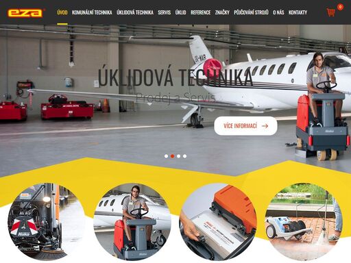 nabízíme k prodeji široký sortiment úklidové, čistící a komunální techniky. již 25 let poskytujeme servisní a úklidové služby.