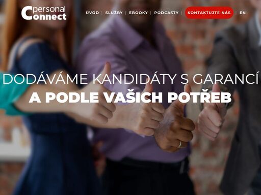dodáváme spolehlivé specialisty a kandidáty do středního a top managementu, za které dáme ruku do ohně. pomůžeme vám být úspěšnějšími.