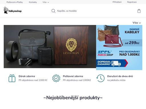 ®. najdete zde celou řadu kosmetických přípravků pro péči o vaší pleť. hezké a kvalitní šperky. praktické a odolné kabelky a batůžky.