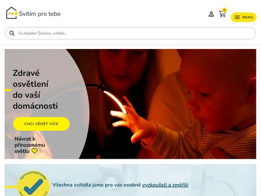 posuňte váš zdravý životní styl o další úroveň výš a vyberte si z naší pestré nabídky zdravého osvětlení! nabízíme svítidla, žárovky a led pásky.