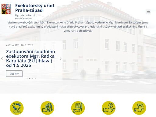 exekutorský úřad praha - západ, judr. milan makarius