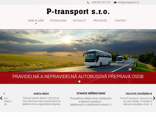 společnost p - transport s.r.o. provozuje jak linkovou autobusovou dopravu v broumově a okolí, tak i neveřejnou a zájezdovou autobusovou dopravu.
