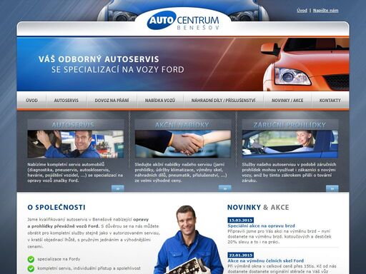 jsme kvalifikovaný autoservis v benešově nabízející opravy a prohlídky převážně vozů ford. s důvěrou se na nás můžete obrátit pro kompletní služby stejně jako v autorizovaném servisu, v kratší objednací lhůtě, s pružným jednáním a výhodnějšími cenami.