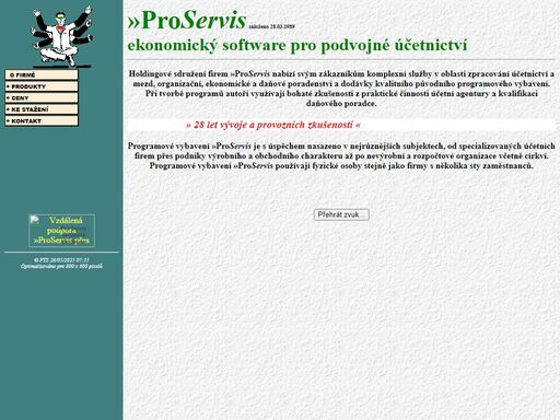 ekonomický software »proservis