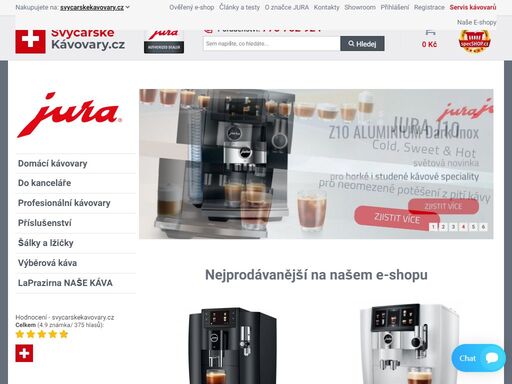 jura - autorizovaný eshop. největší prodejce kávovarů  a příslušenství jura na trhu! showroom a doprava zdarma.  ? +420 773 752 924 zboží z cz distribuce!