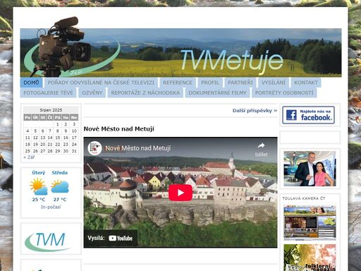 www.tvmetuje.cz
