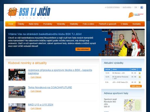 basketbal jičín – sportovní basketbalové centrum v jičíně