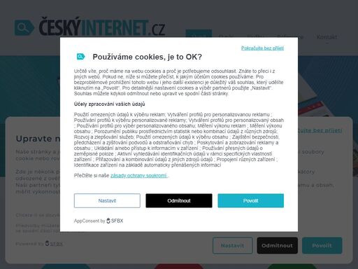 český internet s.r.o. patří k největším poskytovatelům internetového obsahu v české republice. na stavebním a realitním serveru českéstavby.cz a českéreality.cz hledá informace každý měsíc přes milion návštěvníků. ??