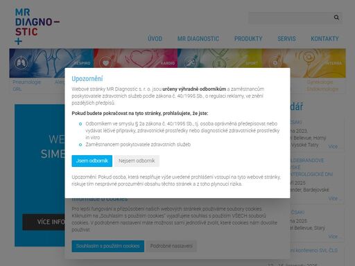 firma mr diagnostic je distributorem medicínské techniky a vybavení ordinací pro alergology, pneumology, kardiology a sportovní lékaře. dodává přístroje kvalitních výrobců jako jsou geratherm, amedtec, aerocrine, pari a další.