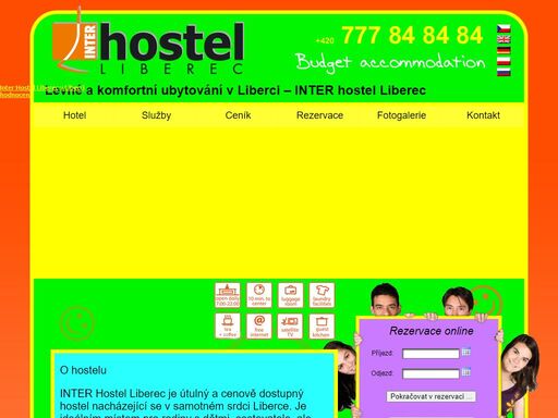 ubytování v liberci od 119,- korun za noc. inter hostel liberec nabízí levné ubytování v klidné části liberce. rezervace na tel: +420 777 84 84 84.