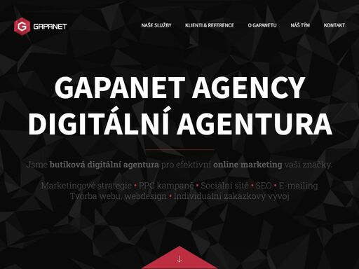 digitální marketingová agentura specializovaná na strategický on-line marketing (seo, ppc, facebook, instagram) a vývoj pokročilých firemních webů.