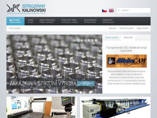 strojírny kalinowski s.r.o. krnov, váš spolehlivý partner a dodavatel strojírenských výrobků.