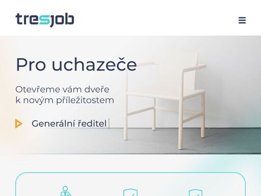 jsme personálně poradenská agentura tresjob, která se zaměřuje na nábor zaměstnanců a obsazování klíčových pozic. pomůžeme i vaši firmě.