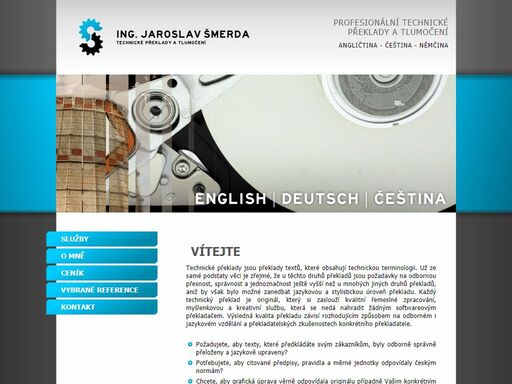 zadejte technické překlady odborníkovi, dvacetiletá praxe a neustálý kontakt s oborem jsou vám zárukou kvalitní a profesionální práce.