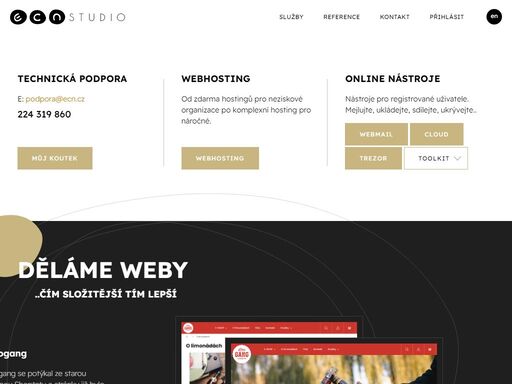 ecn studio home page
