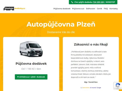 autopůjčovna plzeň vám nabízí krátkodobý i dlouhodobý pronájem dodávek, osobních aut za výhodných podmínek. vozidla jsou pravidelně servisována a v dobrém technickém stavu.