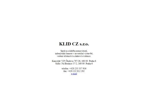 www.klid.cz