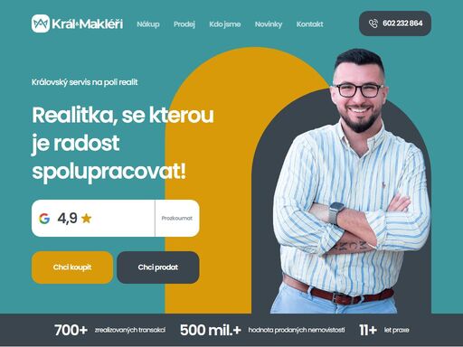 jako makléř si zakládám na kvalitní prezentaci nemovitosti, profesionálním přístupu a maximálním pohodlí klienta. moji klienti ode mne dostávají.
