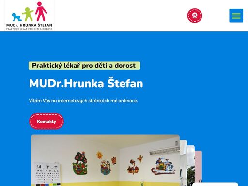 vítám vás na internetových stránkách mé ordinace.