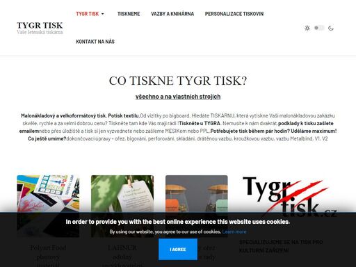 tygr tisk vaše letenská tiskárna