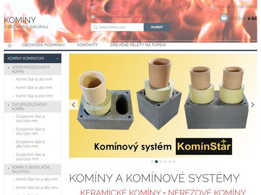 komíny a komínové systémy. keramické komíny • nerezové komíny
komínové tvárnice • největší sortiment v čr
nabízíme vám nejširší sortiment kompletních certifikovaných komínových sestav s keramickou i nerezovou vložkou. nespočet druhů komínových tvárnic, jak základních pro jednoprůduchový nebo dvojprůduchový komín,…