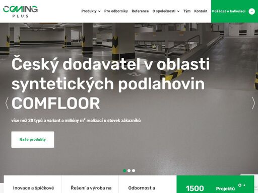 český dodavatel s více než 30 typy podlahovin comfloor a výrobce kompozitního kamene comcon. kvalita, odolnost, moderní design a neustálý vývoj.