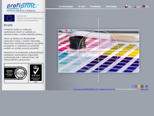 ofsetová tiskárna a knihárna profiprint kolín - kvalitní, profesionální a kompletní služby v oblasti polygrafie. tisk na papír, plasty i polystyren