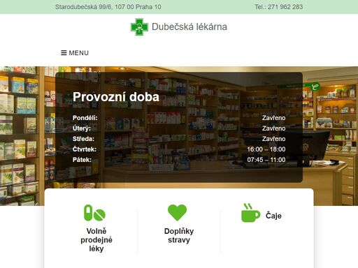 dubečská lékárna