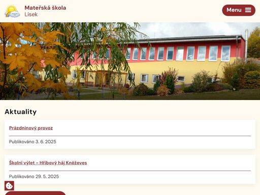 vítejte v mateřské škole lísek na vysočině! podporujeme kreativitu a rozvoj dětí ve věku 2-6 let. připojte se k nám a poskytněte jim základ pro úspěšný start do života!
