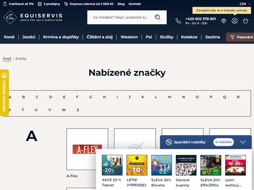 centrum jezdeckého vybavení. kompletní vybavení pro anglické ježdění, skoky, drezuru či western. profesionální nadstandardní služby pasování sedla přímo ve stáji, praní, vyšívání, sedlářský servis. vlastní značka jezdeckého vybavení cassini.