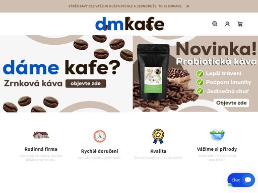 zrnková káva a mletá káva. značková káva. světové i domácí české pražírny. dejte si kafe s námi. doprava nad 1000kč zdarma.