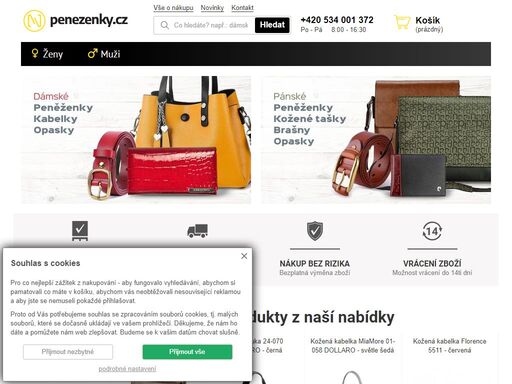 vyberte si z více než 5000 modelů peněženek, kabelek a tašek. nízké poštovné, bleskurychlá expedice a vždy něco navíc